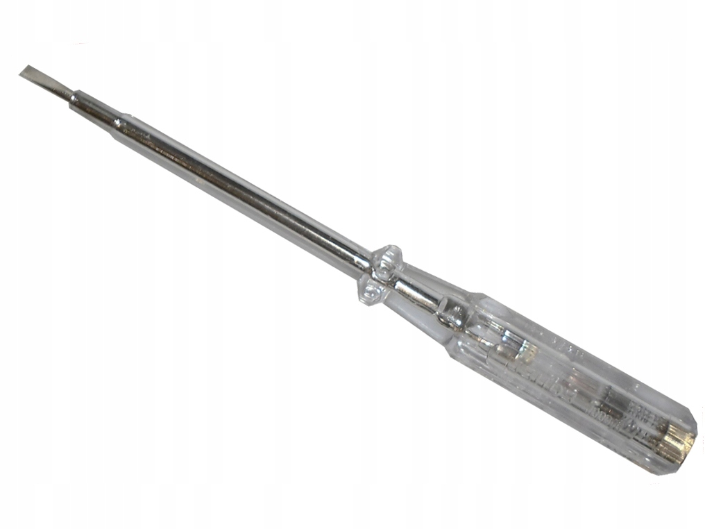 

Próbnik napięcia probówka 190mm 100-250V 3mm