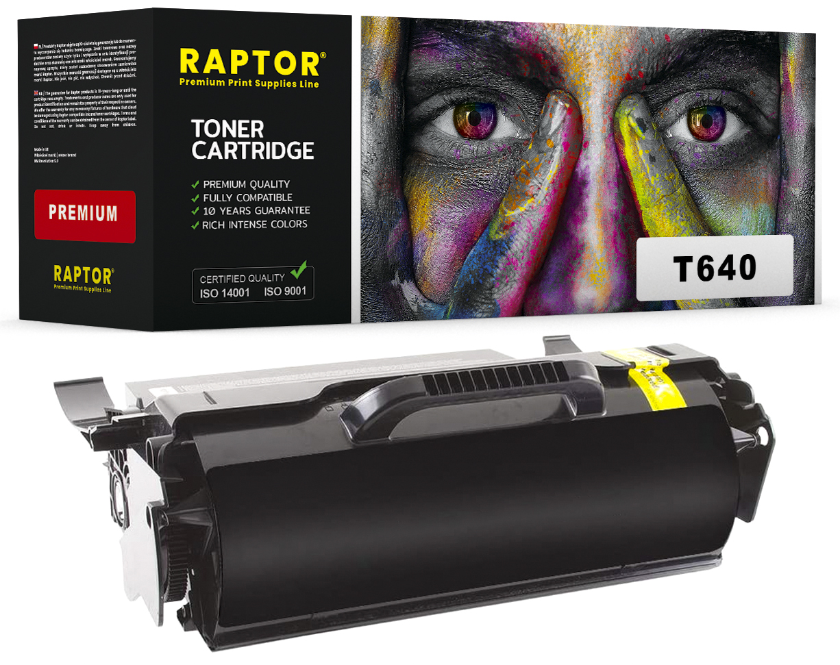 Toner 64016HE Pro Lexmark T640N T640TN T640DN XL