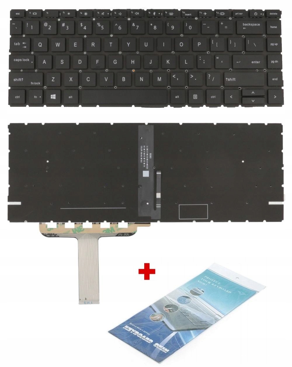 Podsvícená Klávesnice Pro Hp Probook 440 G8 445 G8 440 G9 445 G9 Qwerty