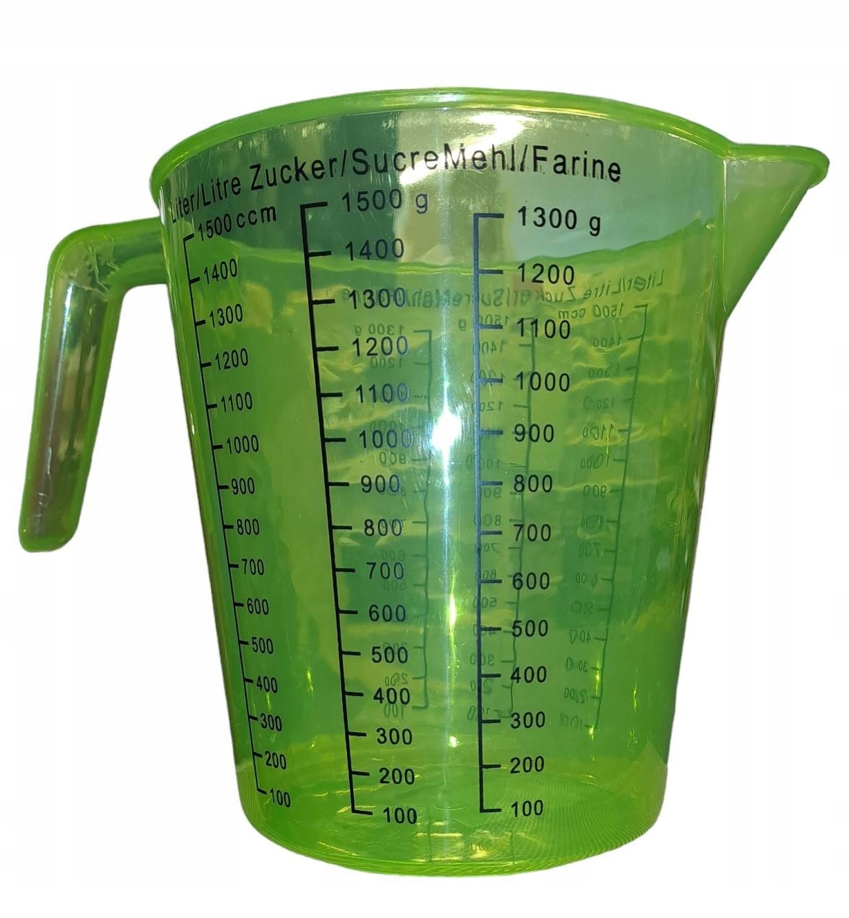 

Plastikowy Pojemnik Dzbanek Miarka do Wosku Kolor