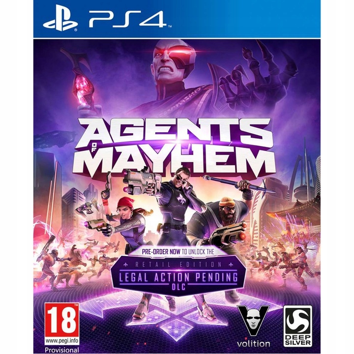 

PS4 Agents Of Mayhem Nowa DLC Legal Action