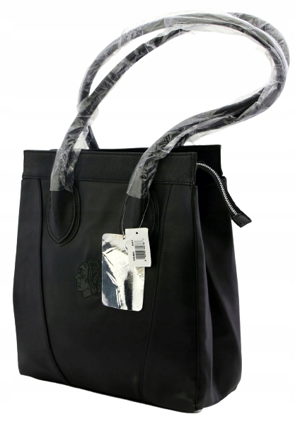 Dámská kabelka Mládežnická taška Nhl Chicago Blackhawks Vyšívání Černá