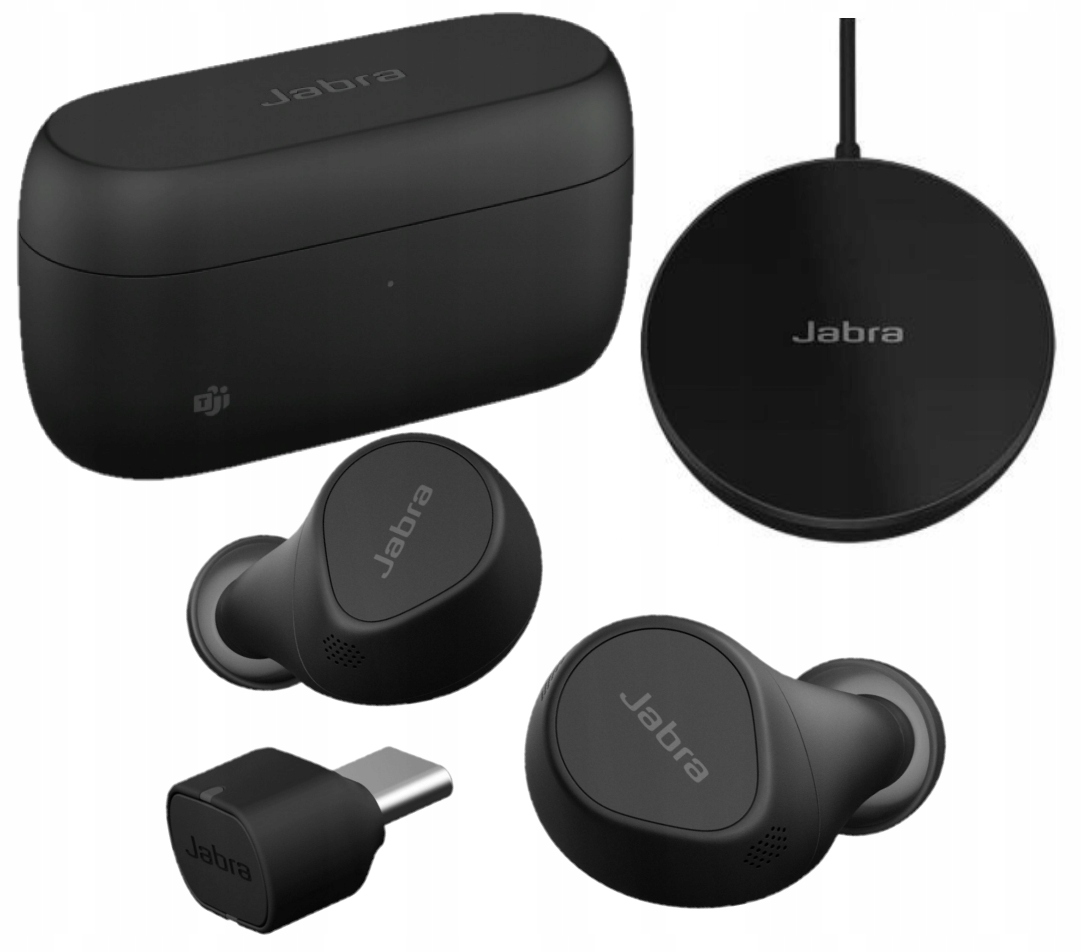Bezdrôtové slúchadlá do uší Jabra Evolve2 Buds Usb-c Ms Nabíjacia Stanica