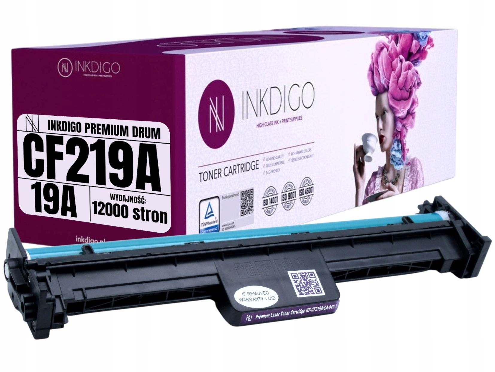 CF219A BĘBEN ZAMIENNIK DO DRUKARKI HP LASERJET PRO M102 M130 M132