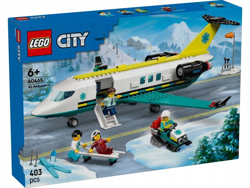 Lego 60465 City Letadlo záchranné služby