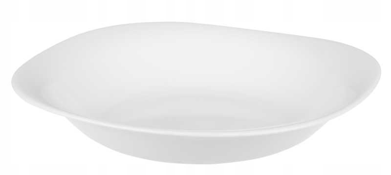 

Talerz obiadowy głęboki biały Quadro 23 cm kwadrat