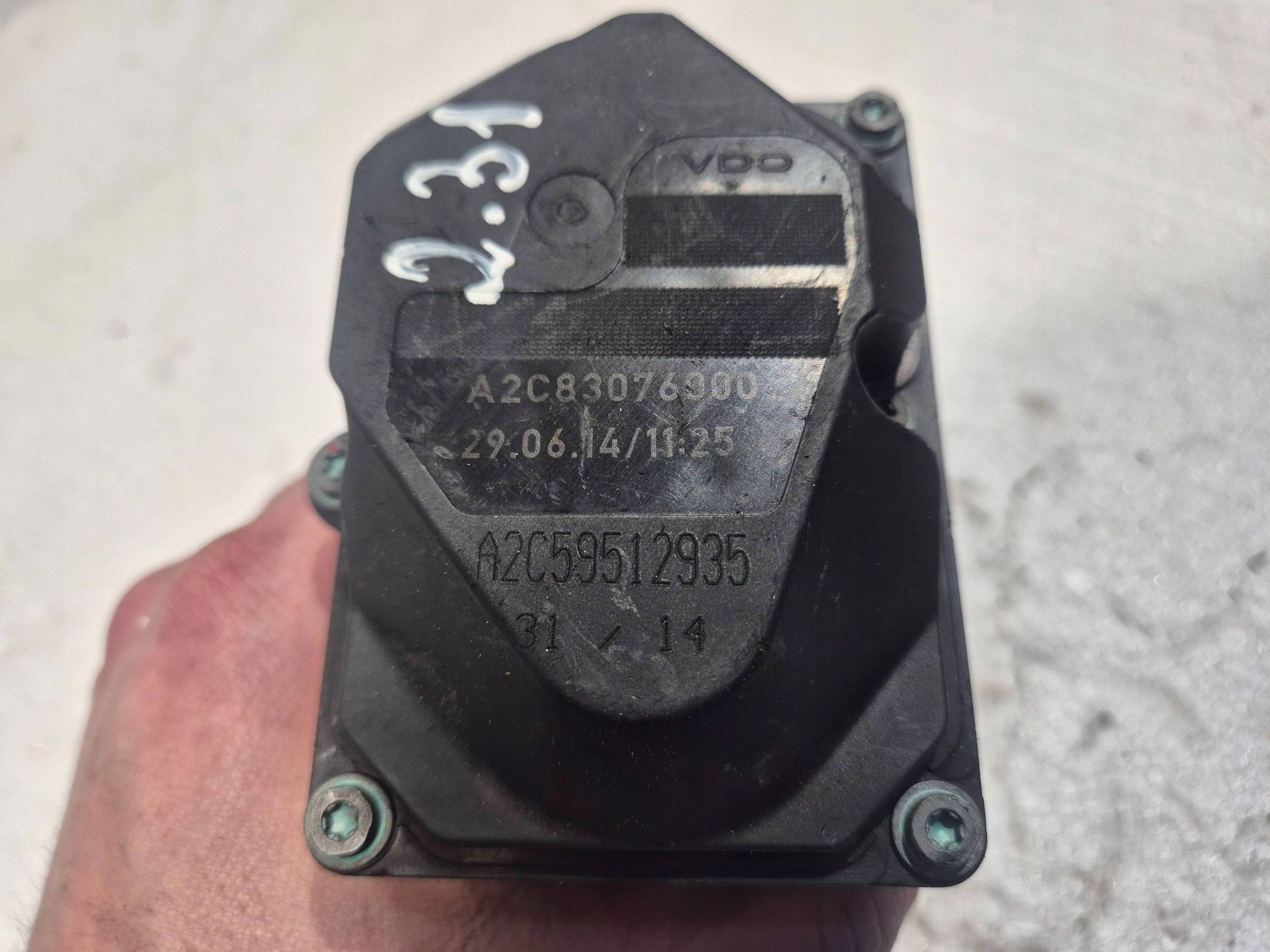 Valvola a farfalla A2C83076000 Audi A4 B8 A5 8T 2.0 TDI