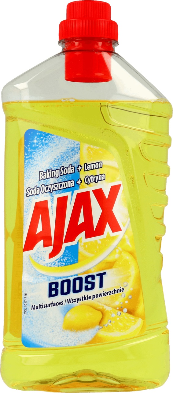 AJAX PŁYN DO MYCIA uniwersalny Soda + Lemon 1L Kod producenta 8718951190160