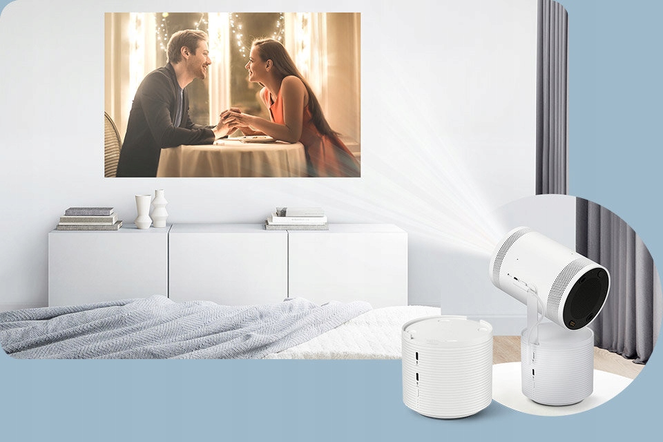 Projektor SAMSUNG Freestyle Wi-Fi Smart TV Gen 2 Rozdzielczość podstawowa (px) 1920 x 1080