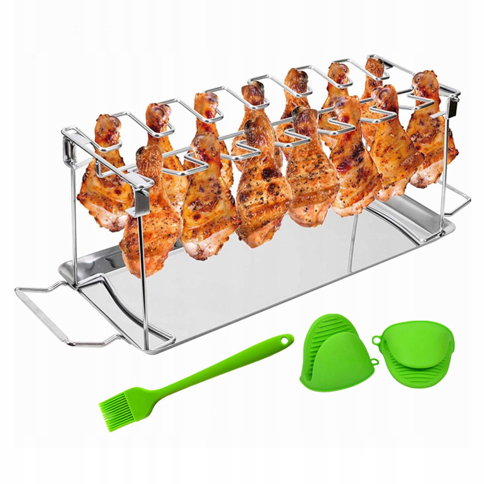 Shining Grill Rack Miska ociekowa do grilla do gri (Royalvide70028538