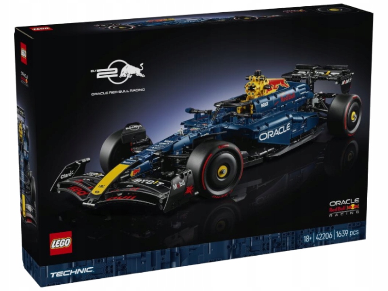 Lego 42206 Technic Sestava Formule Oracle Red Bull Racing RB20 18+ 1639 dílků