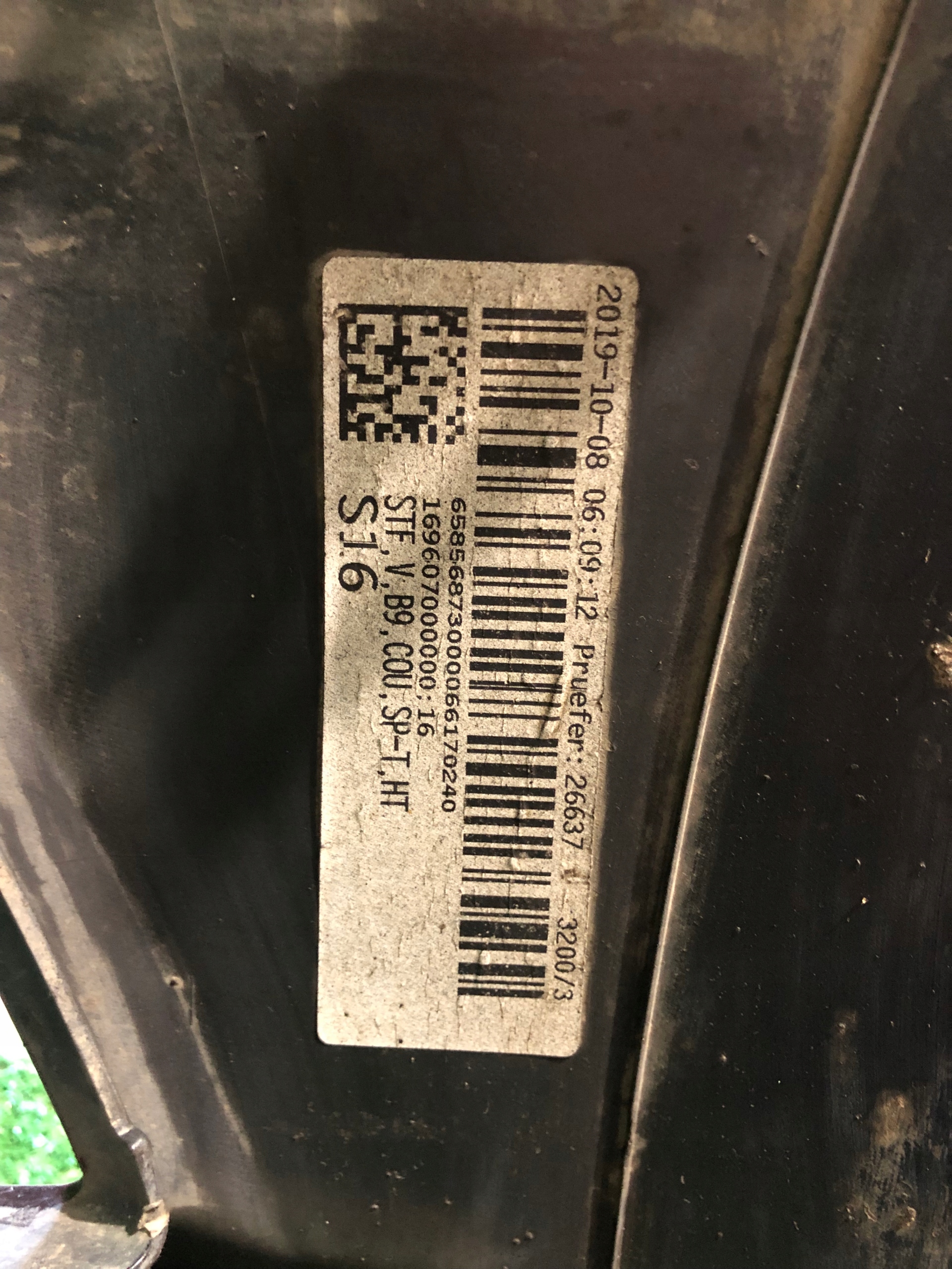 Frontstoßstange vorne AUDI A5 B9 8W6 COUPE PDC
