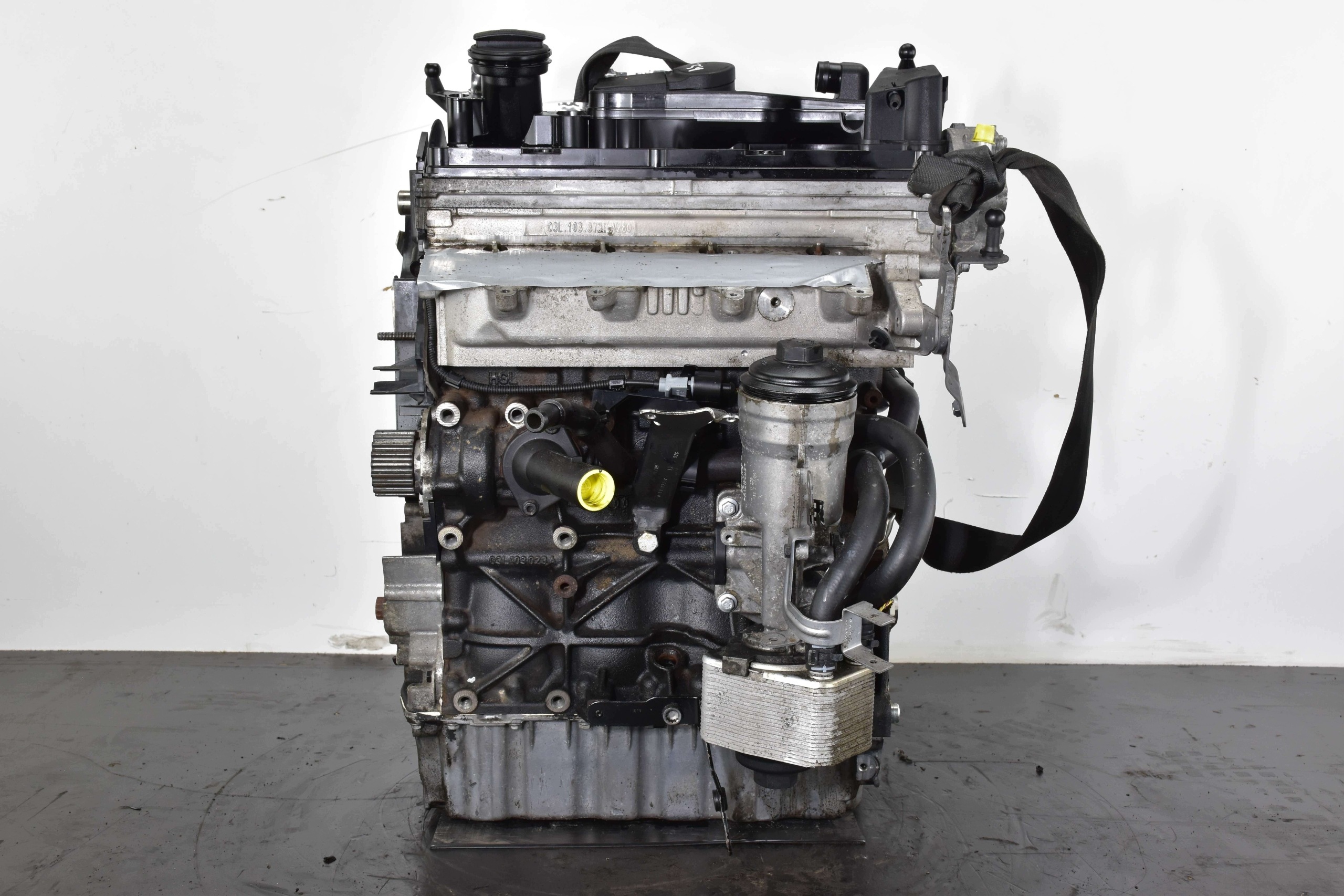 engine PASSAT B6 GOLF VI JETTA III YETI 2.0 TDI CBD @ POMIAR KOMPRESJI @