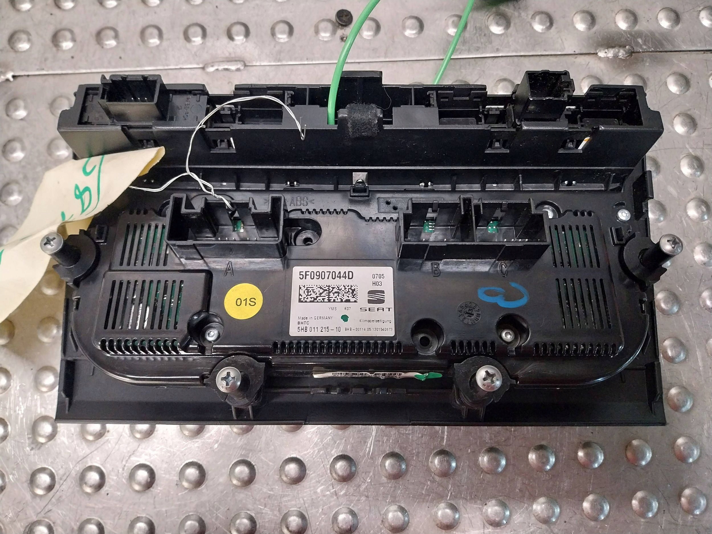 PANEL klími klimatizaci 5F0907044D SEAT LEON III 5F