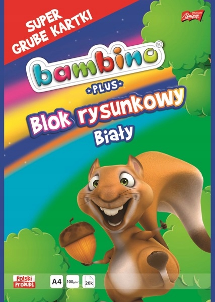 

Blok Rysunkowy A4 100g/m2 MAJEWSKI-20 KARTEK-3561