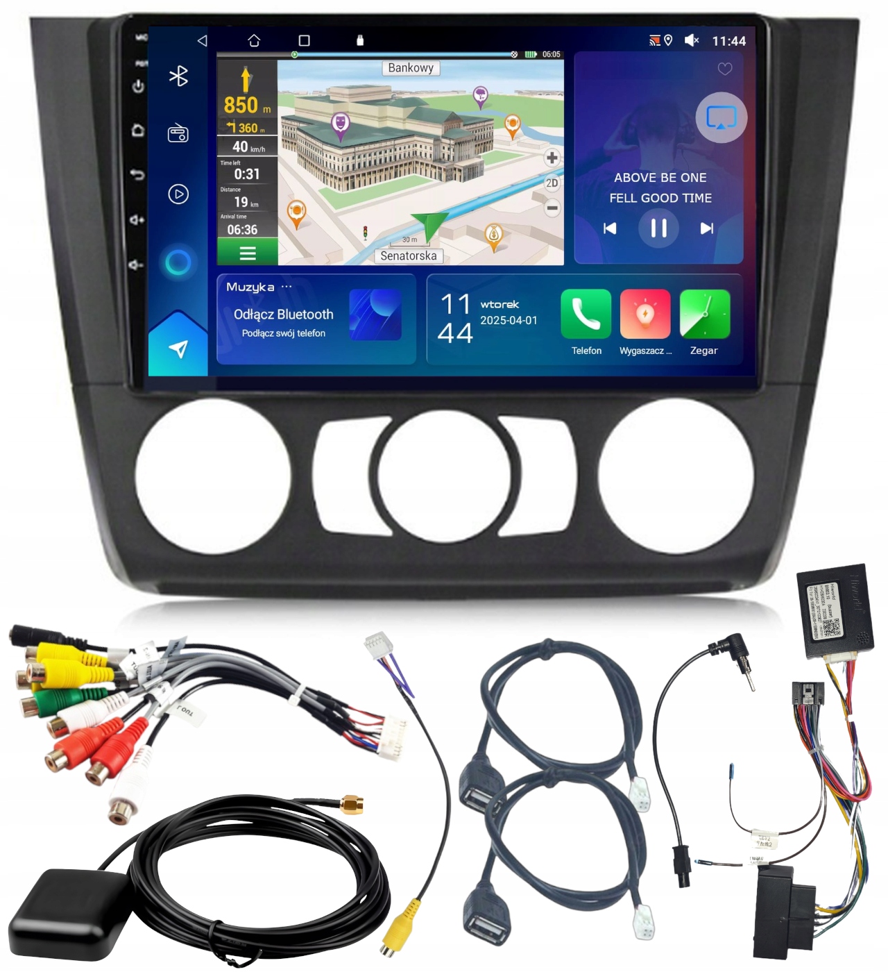Autorádio Navigácia Bmw 1 E81/E82/E87/E88 Carplay Android 2/64GB