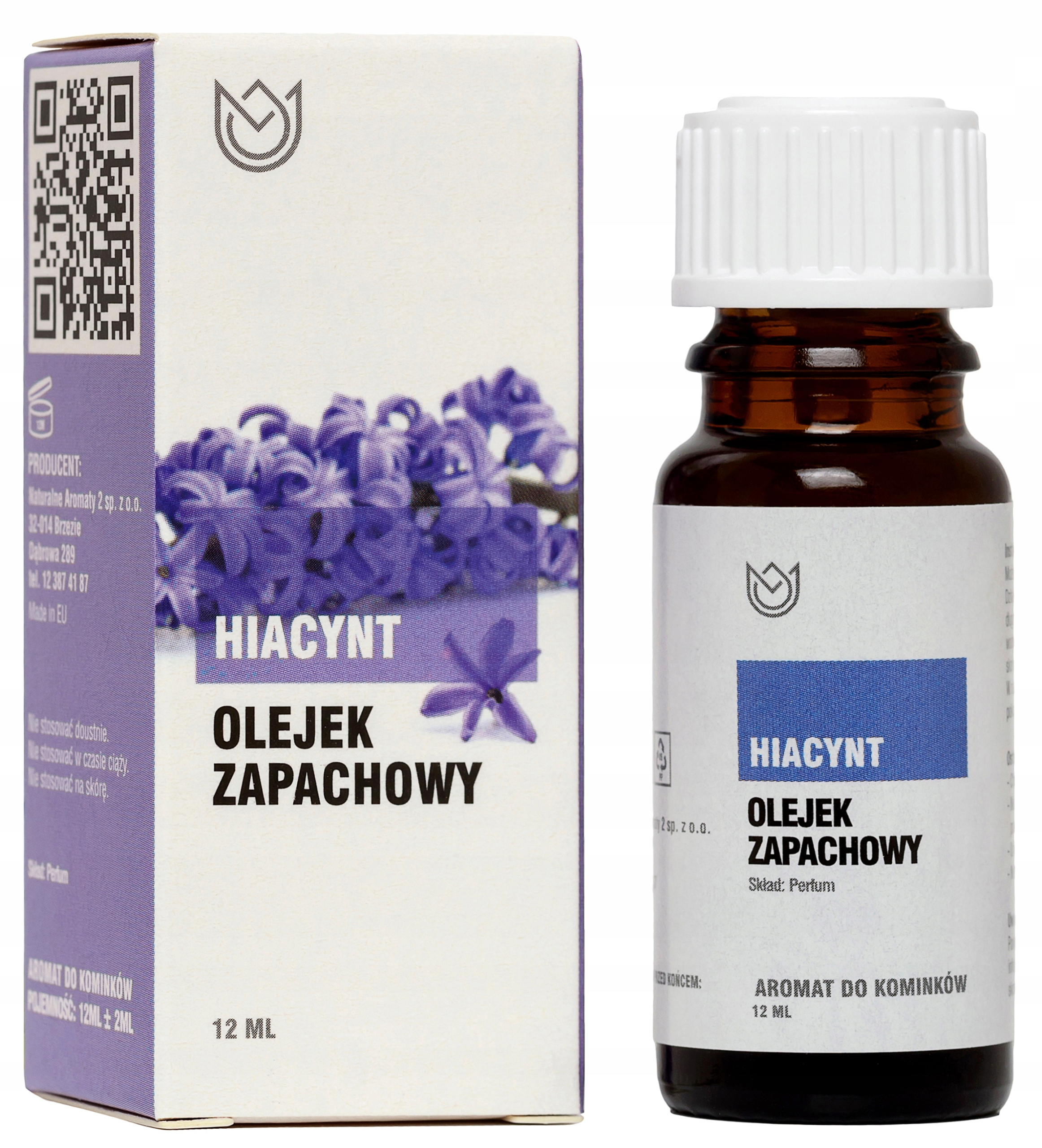 

Hiacynt Olejek Zapachowy 12 ml, Kwiatowy
