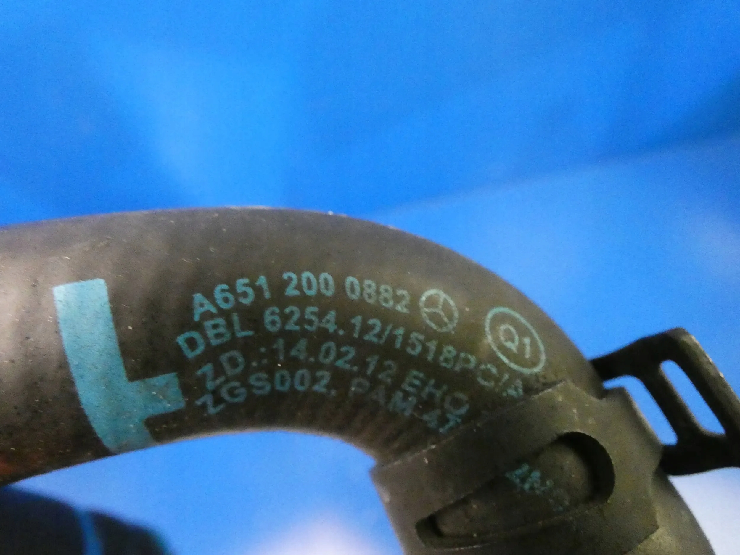 MERCEDES A W176 B W246 CLA W117 1.8 2.2 CDI crijevo prijenos WEZYK vode