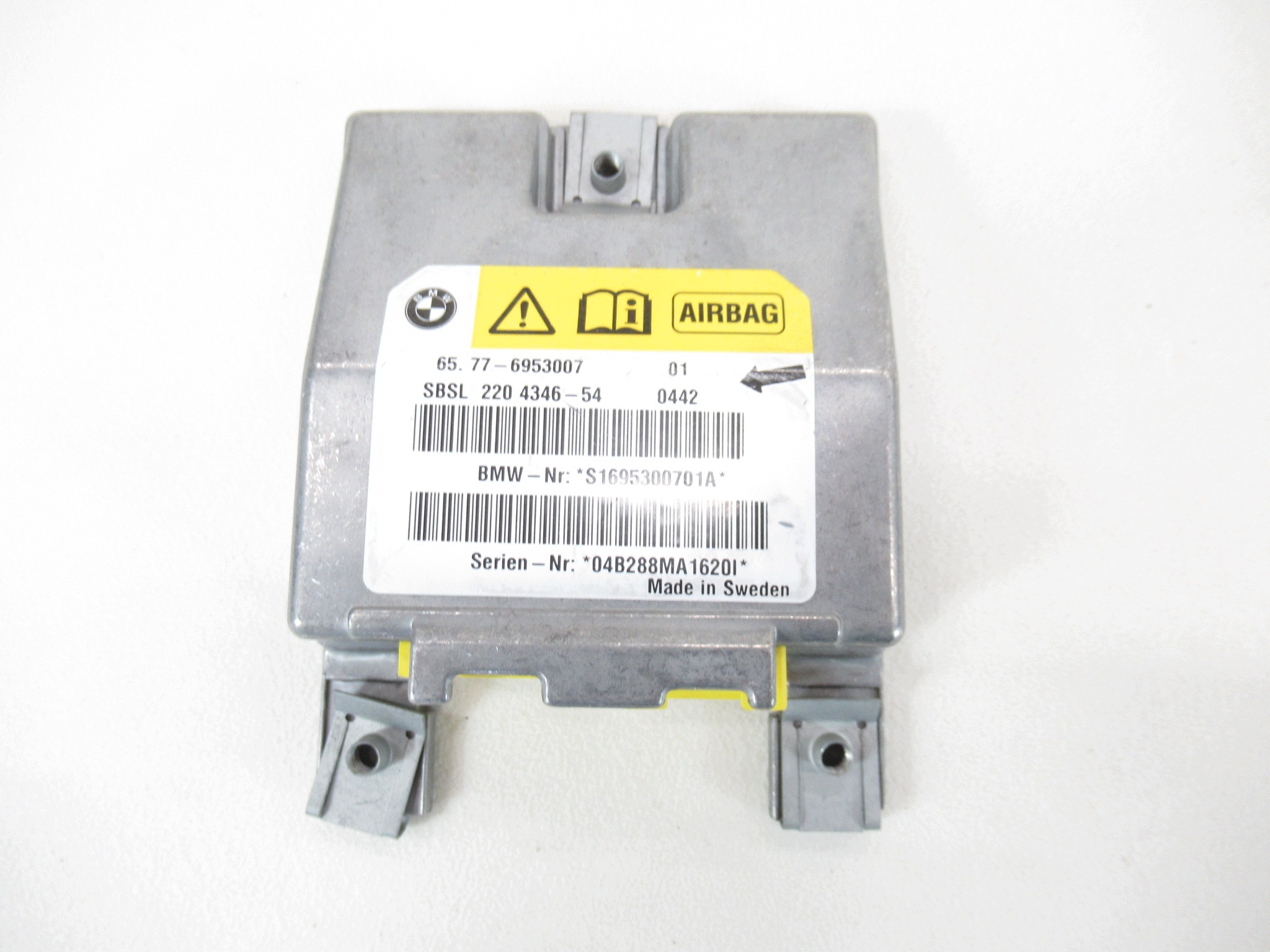 control unit module airbags powietrznej left front BMW e60 e61 e63