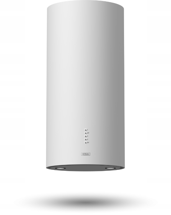 Okap kominowy Kernau Kch 0440.1 W Biały