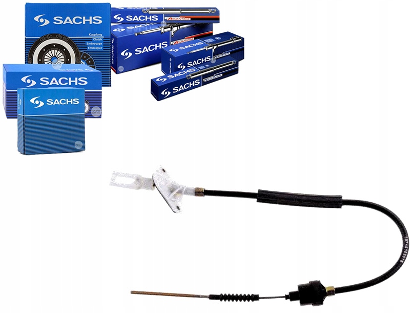3074 600 - КАБЕЛЬ СЦЕПЛЕНИЯ SACHS FIAT 500 1.2 (312)