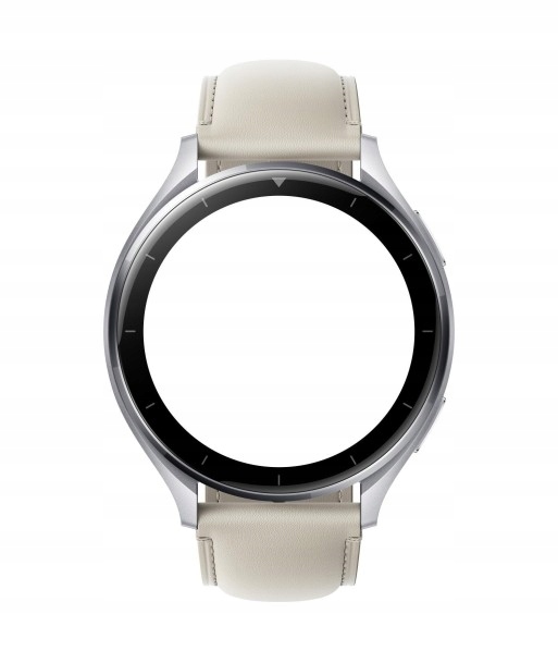 ساعة شياومي بحزام جلدي أبيض (BHR8038GL)