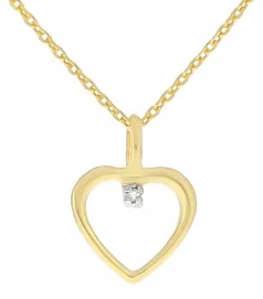 Złoty Komplet łańcuszek pancerka + medalik pr. 333 Długość całkowita 50 cm