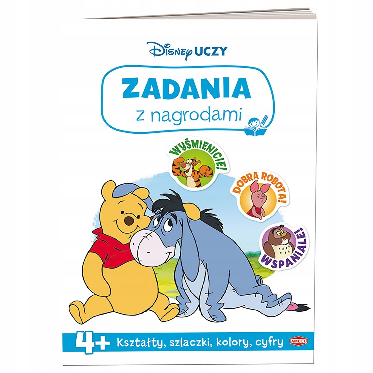 341190 AMEET DISNEY KUBUŚ I PRZYJACIELE ZADANIA Z NAGRODAMI
