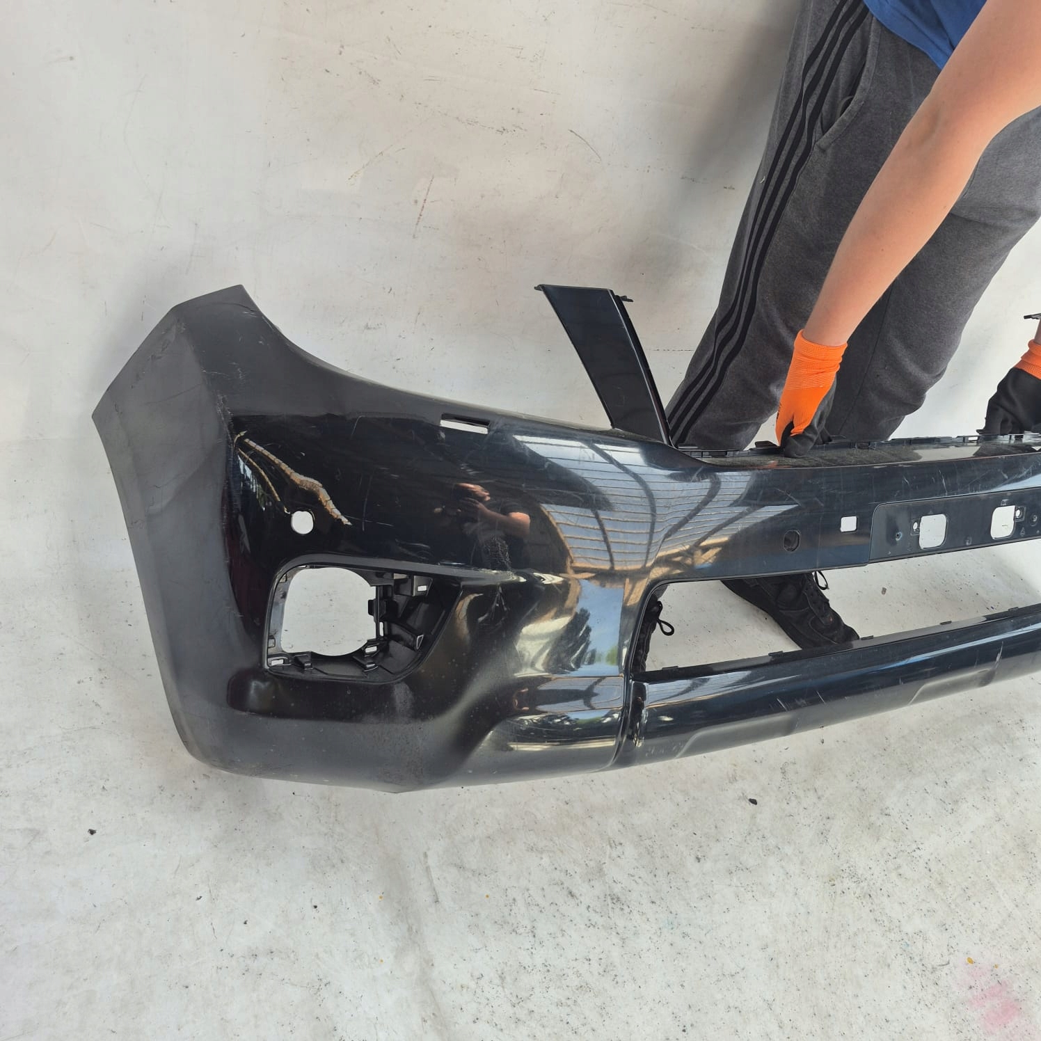 TOYOTA LAND CRUISER 150 09-13 bumper front front SPR PDC