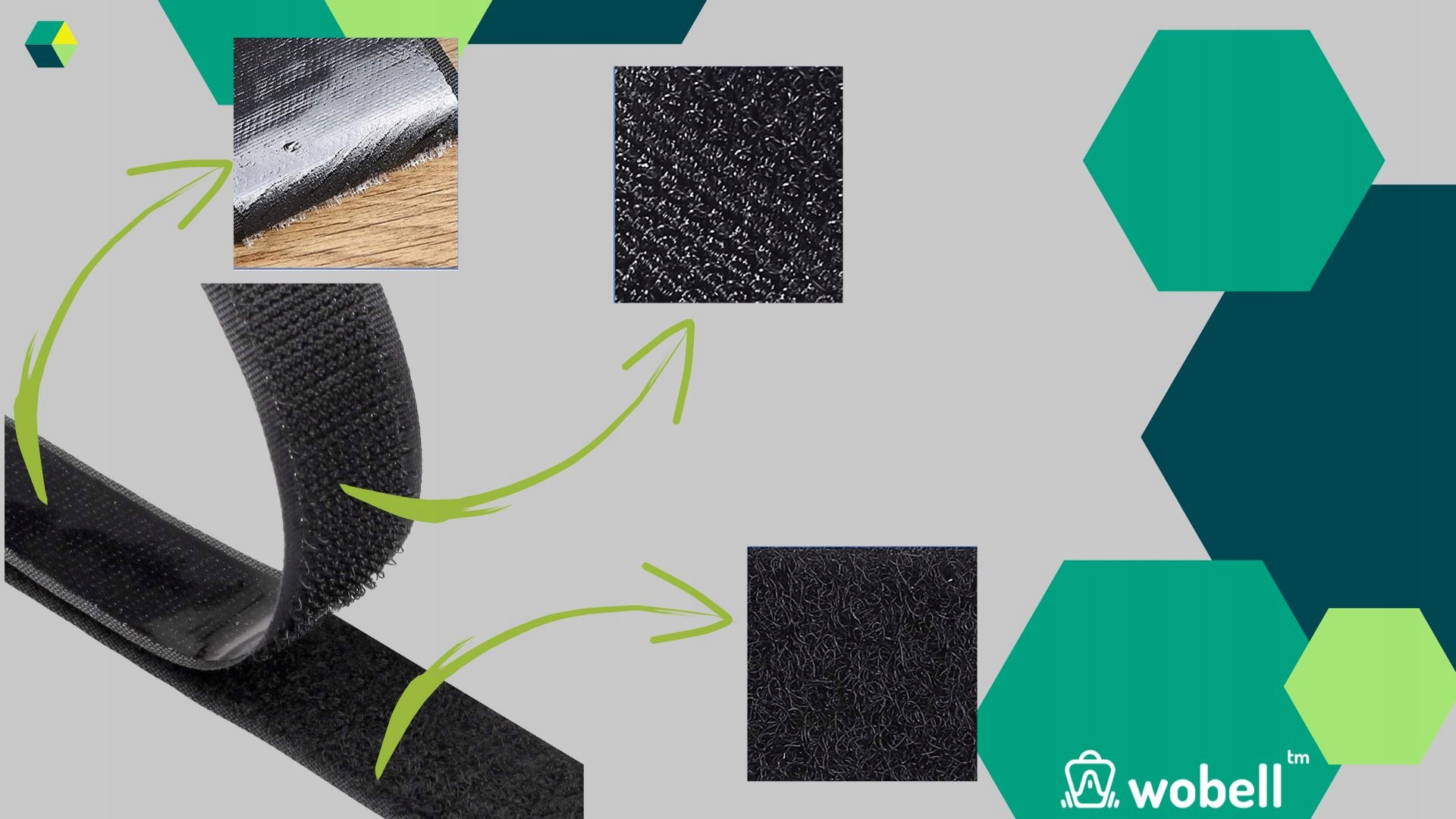 RZEP TAŚMA W ROLCE Z KLEJEM SAMOPRZYLEPNY DO CIĘCIA MOCNA DOBRZE TRZYMA Wzór gładki