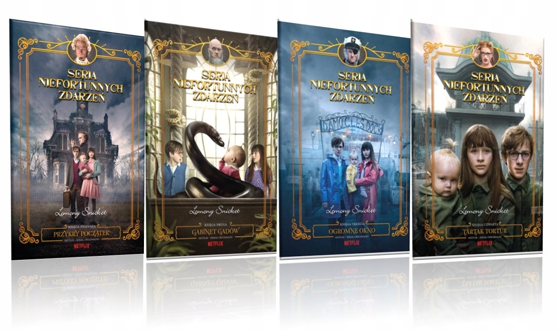 

Seria Niefortunnych Zdarzeń T1-4 młodzieżo