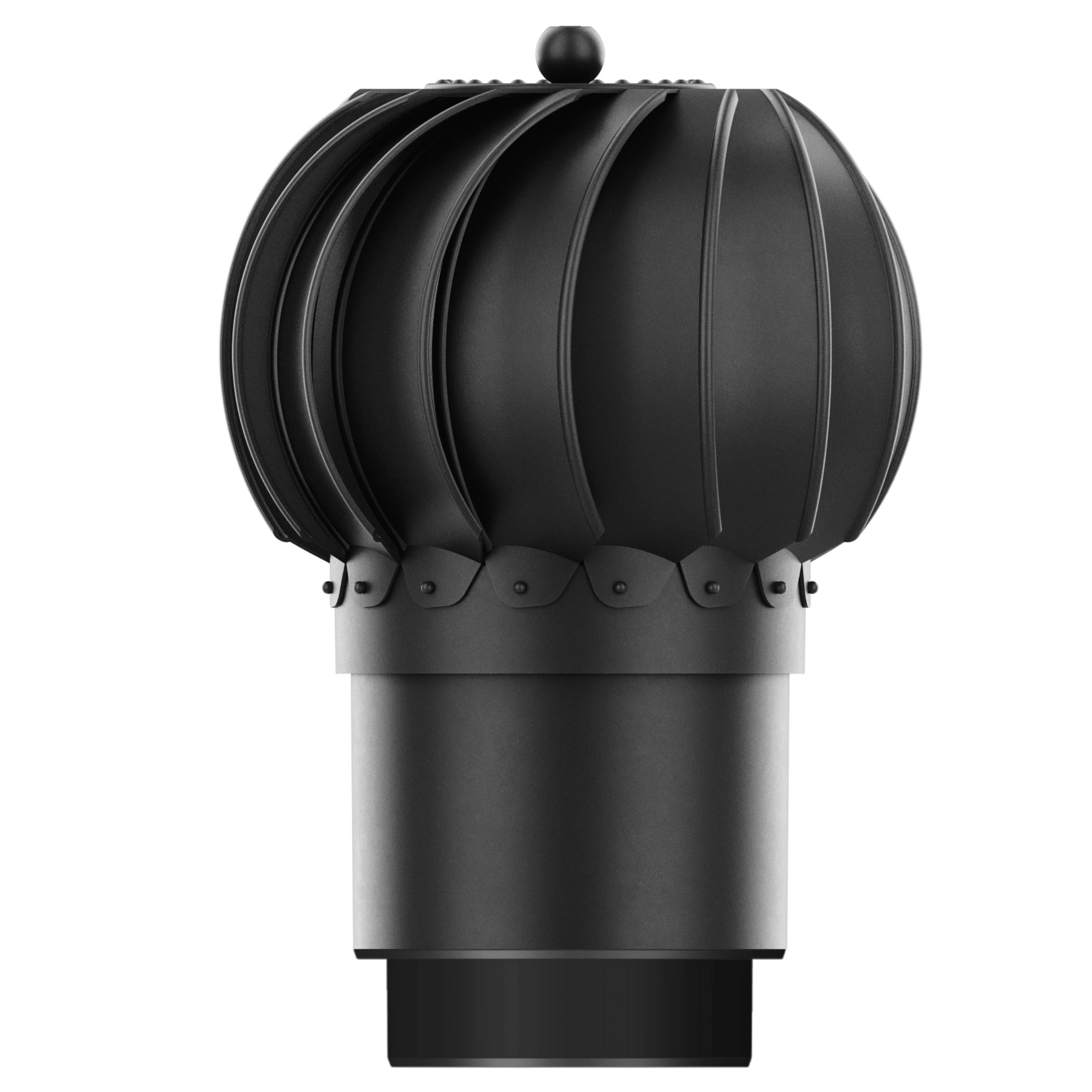 Komínová vložka do ventilace Otočná fi150+REDUKCE 125 Černá 9005