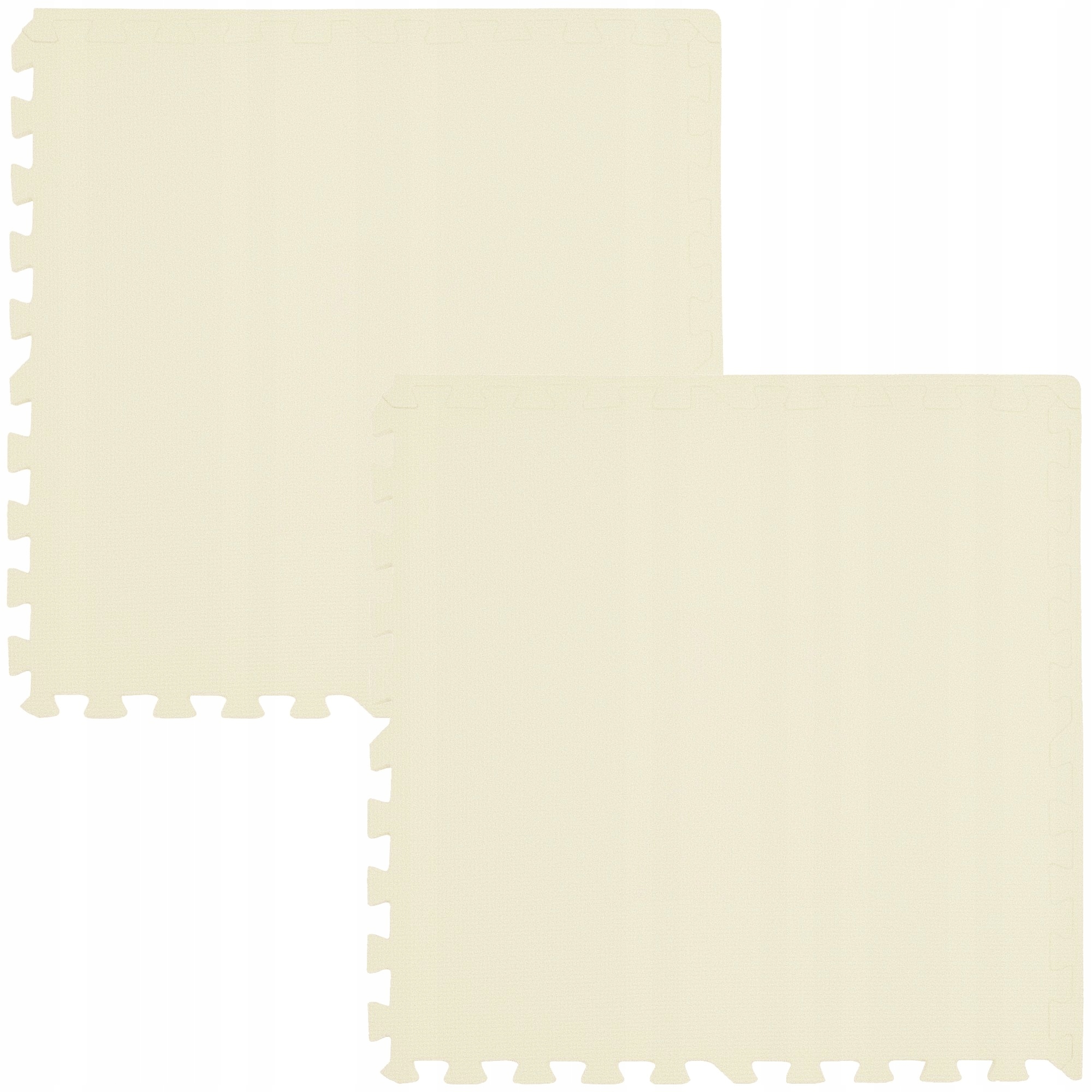 MATA PIANKOWA DUŻE PUZZLE PIANKOWE 120x120CM GRUBE 4SZT. KREMOWE MIEDZIANE Kod producenta --