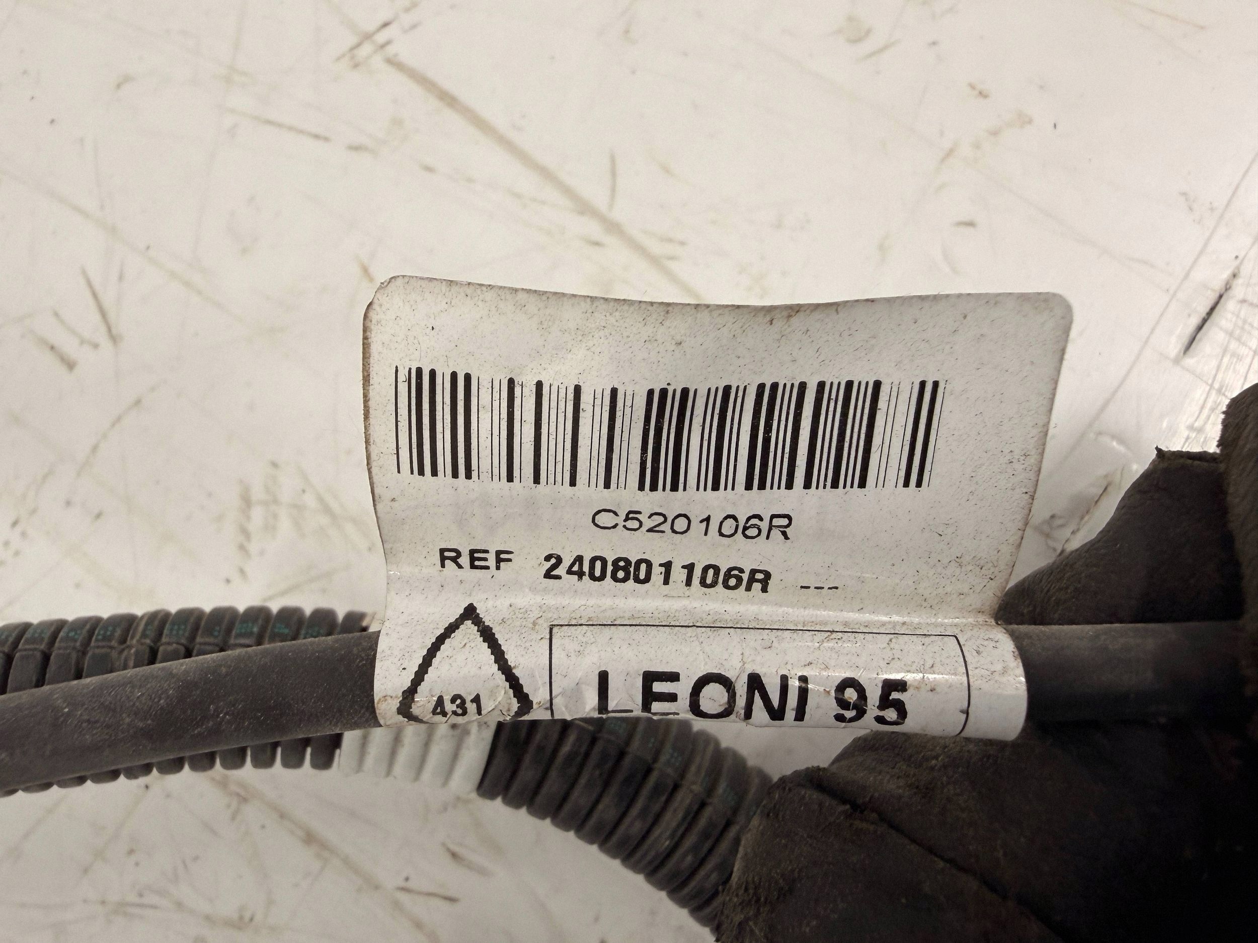 Renault Express II Batteriemanagement Sensor 250825784R 240801106R