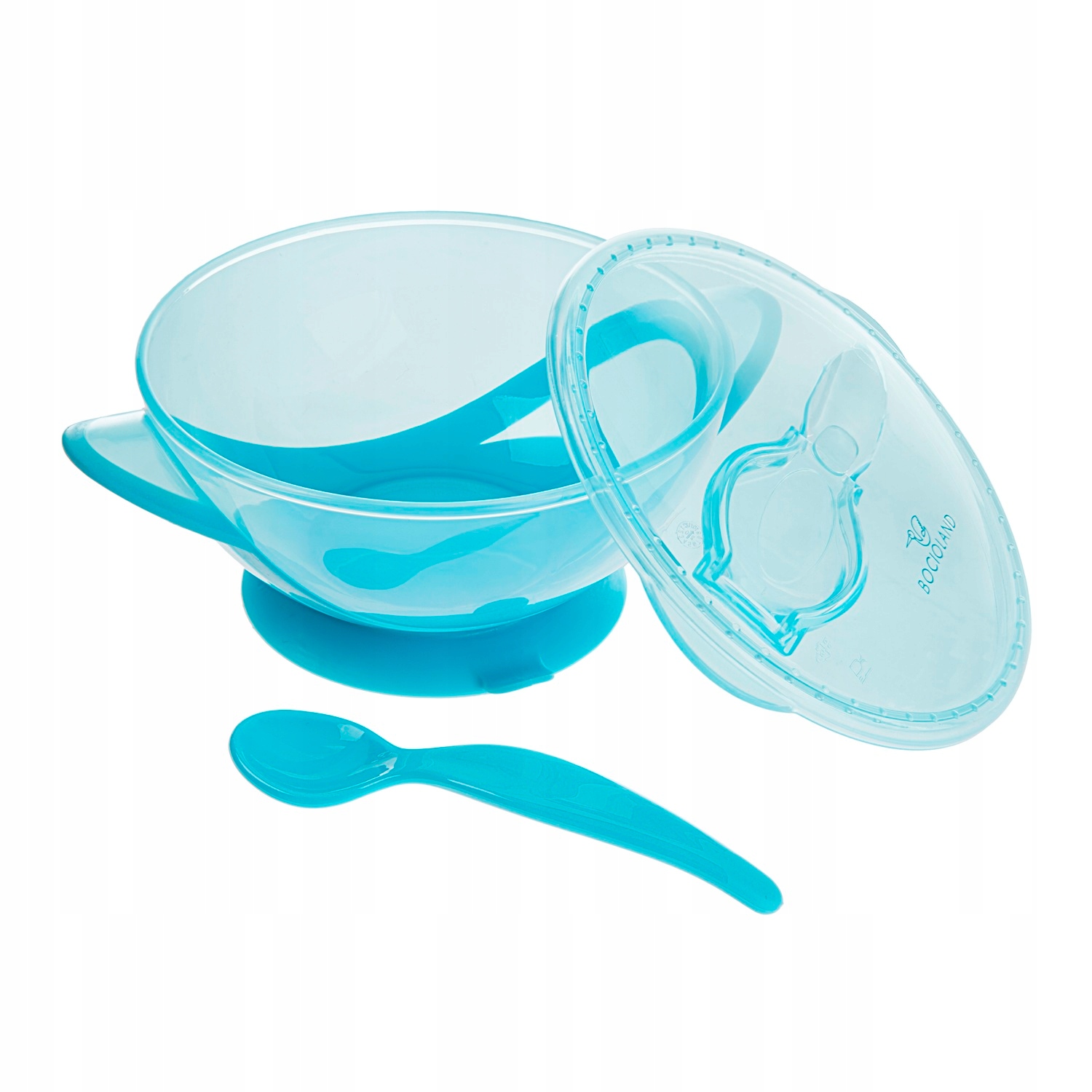 

Bocioland Miseczka z łyżeczką i przyssawką Niebies