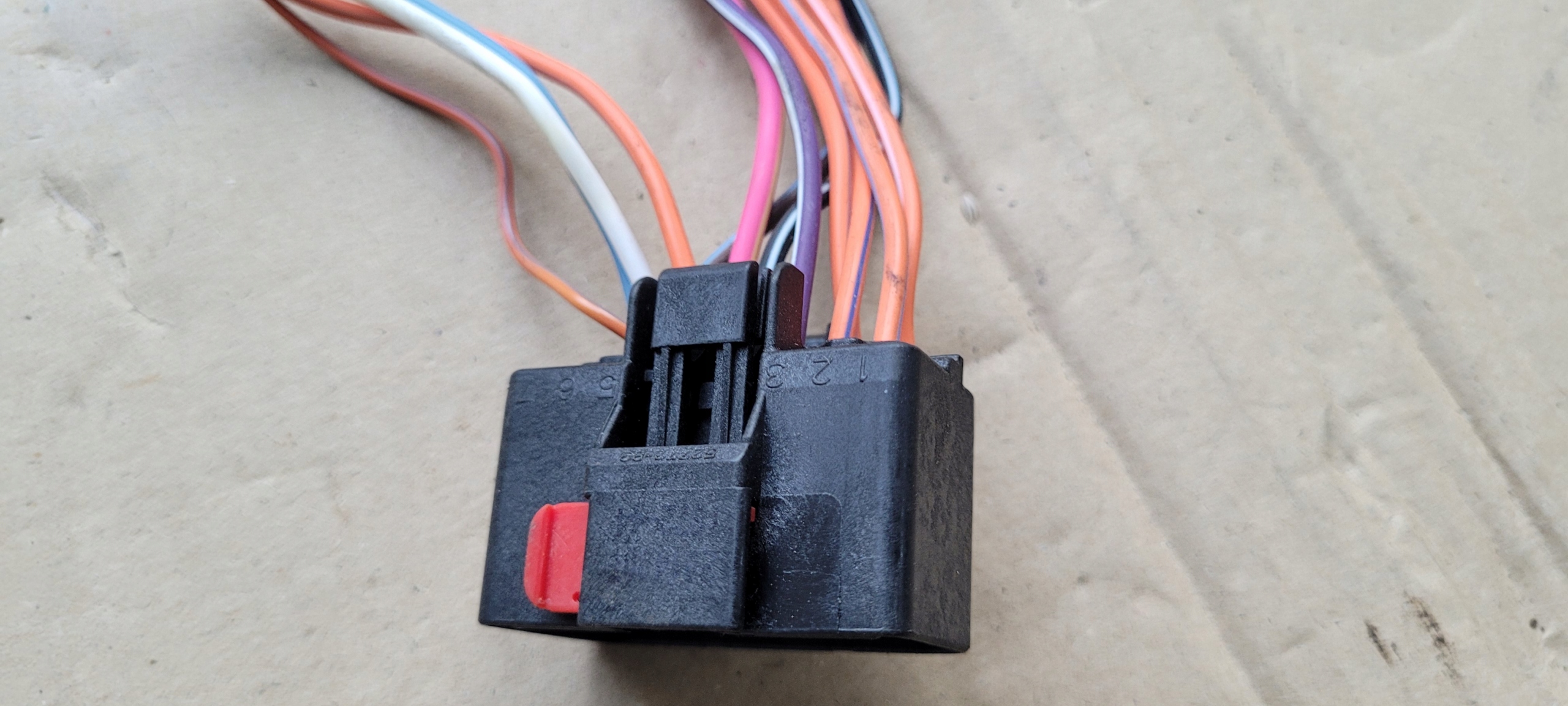 JEEP WRANGLER JK connecting spoiler connector 12PIN 12 PIN connector DODGE