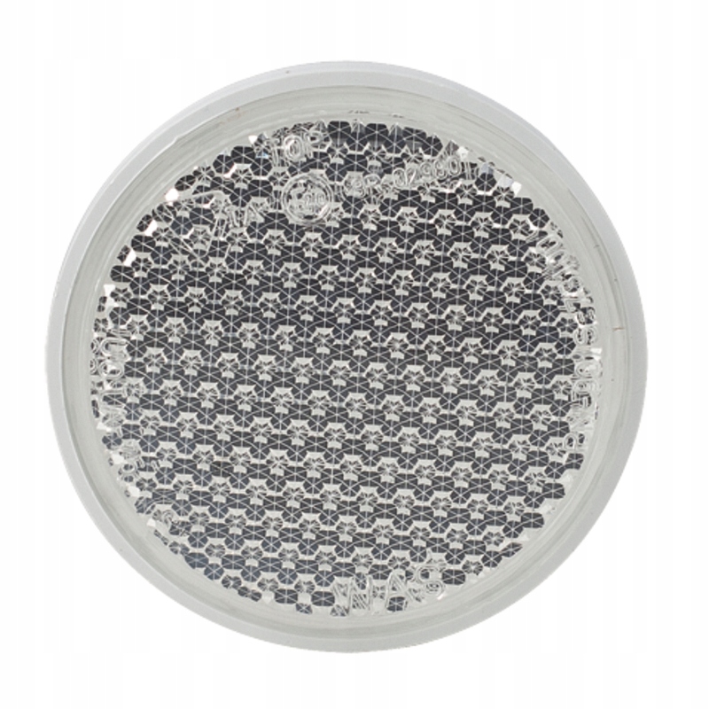 

Odblask okrągły ze śrubą biały fi 75