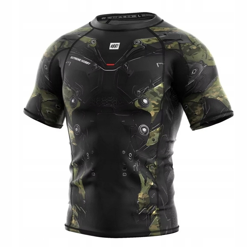 Extreme Hobby Koszulka Rashguard Iron Force Khaki L