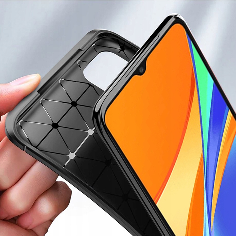 Etui PANCERNE KARBON CASE do Redmi 9C Dedykowany model Redmi 9C