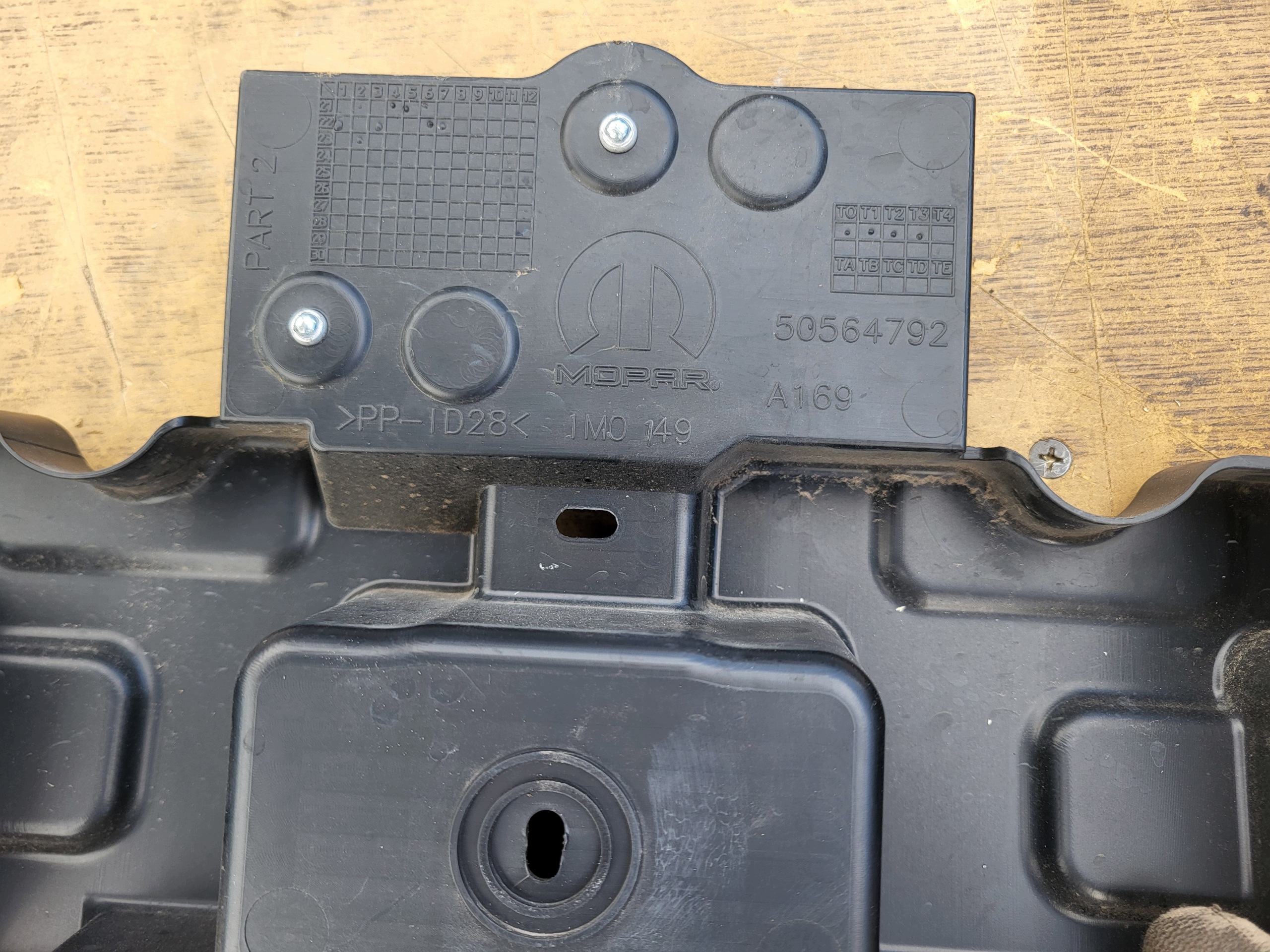 bumper bracket ABSORBER rear part rear console holder ALFA ROMEO TONALE OE