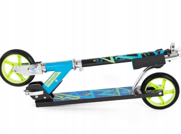 Hulajnoga Spokey Spunk Niebieski kółka: 145 mm