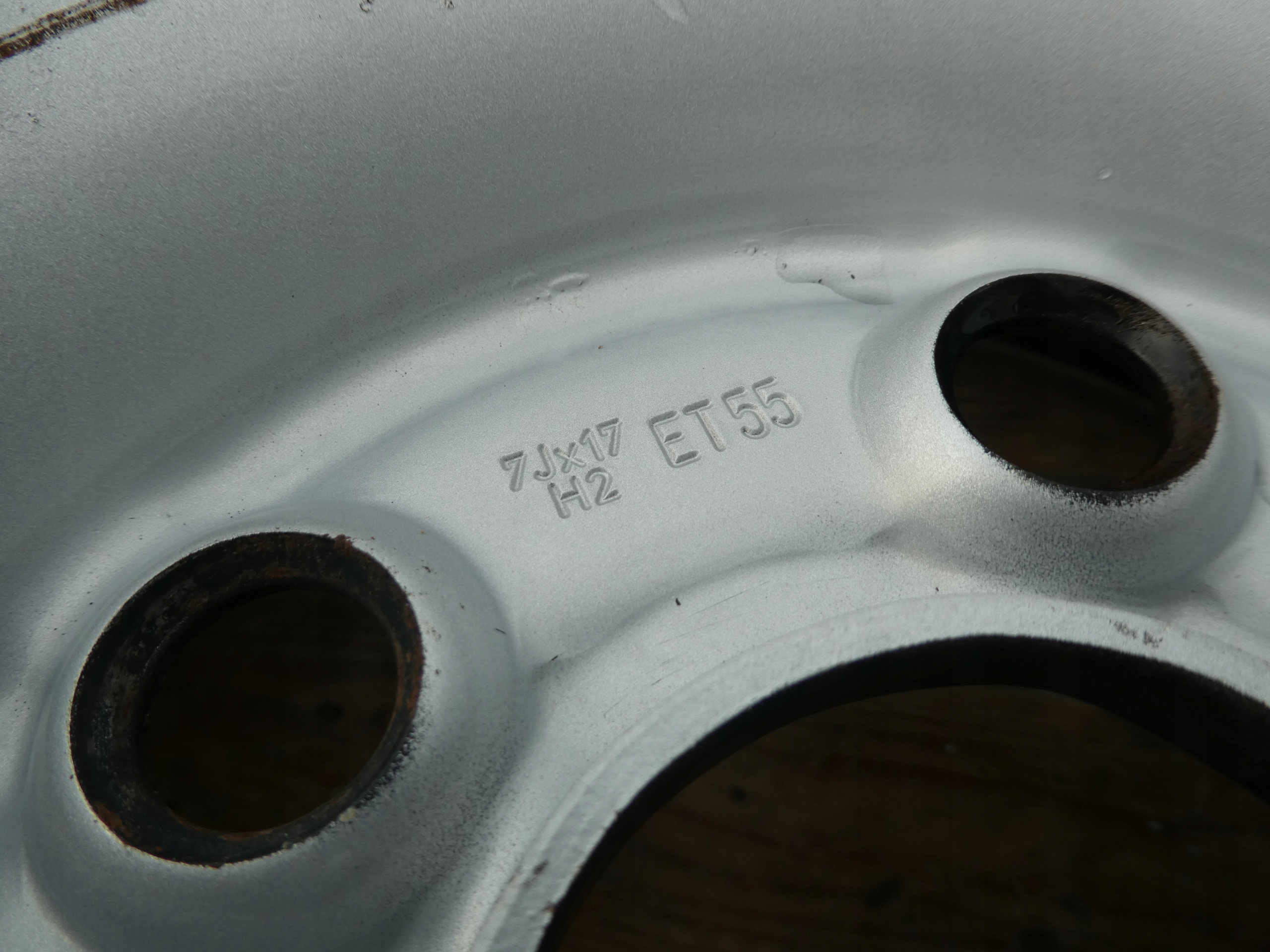 4X CERCHI Ferro 17CALI 7E0601027B VW T5 T6