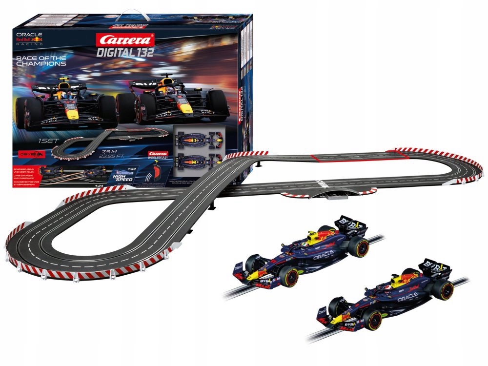 Carrera Digital 132 Tor Race of the Champions 7,3 m WiFi 2 auta 30048