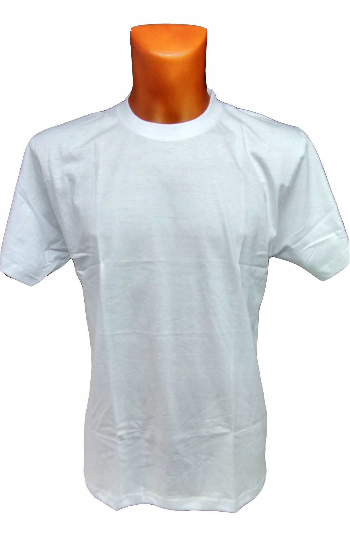 

T-Shirt Biały. Podkoszulek. Dobra bawełna. Roz.3XL