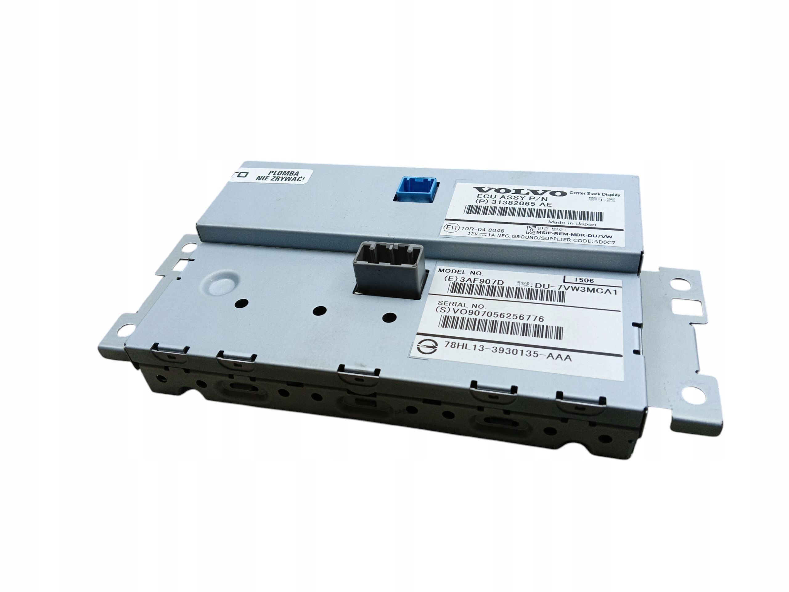 Display navigazione MONITOR V60 e S60 II XC60 e 31382065