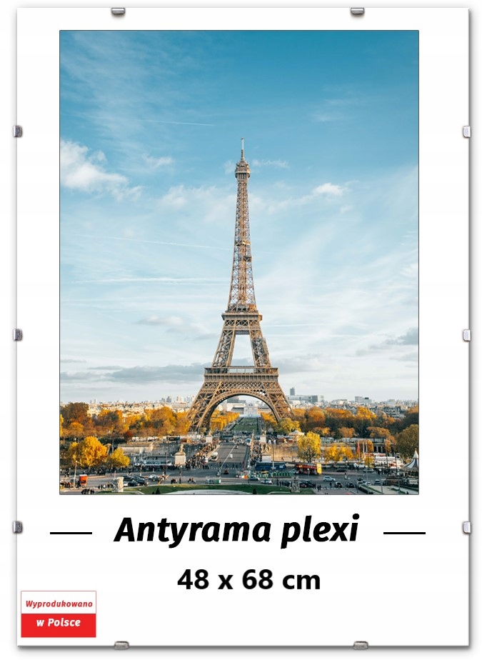 

Antyrama Plexi 48x68 Antyramy 68x48 cm, Ramka