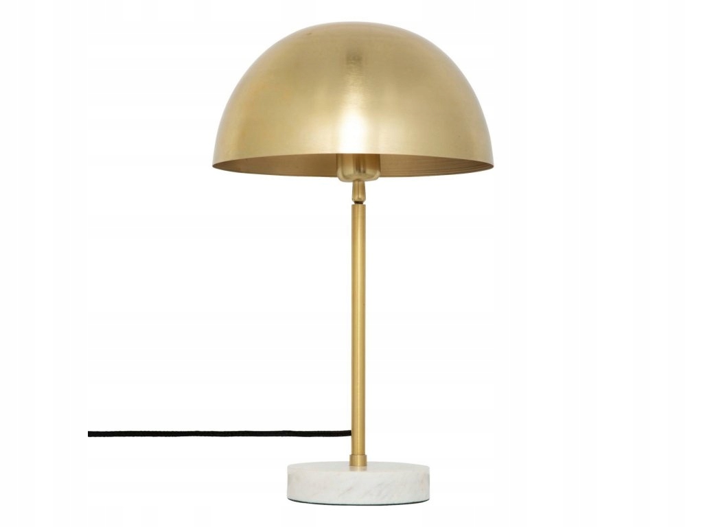 Stolová lampa v retro štýle Lilio, hríbik, výška 46 cm