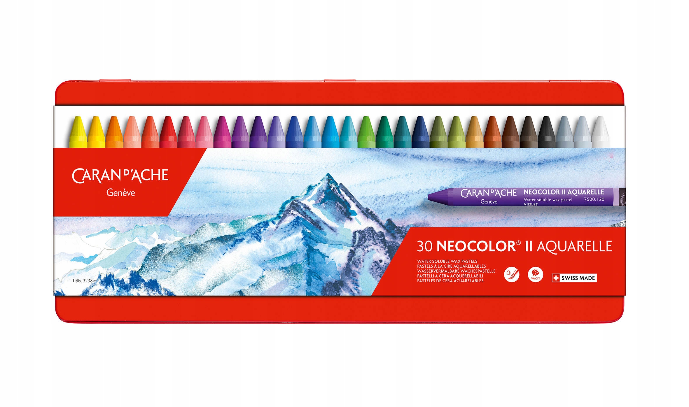 Pastely Caran d'Ache Neocolor II 30 barev