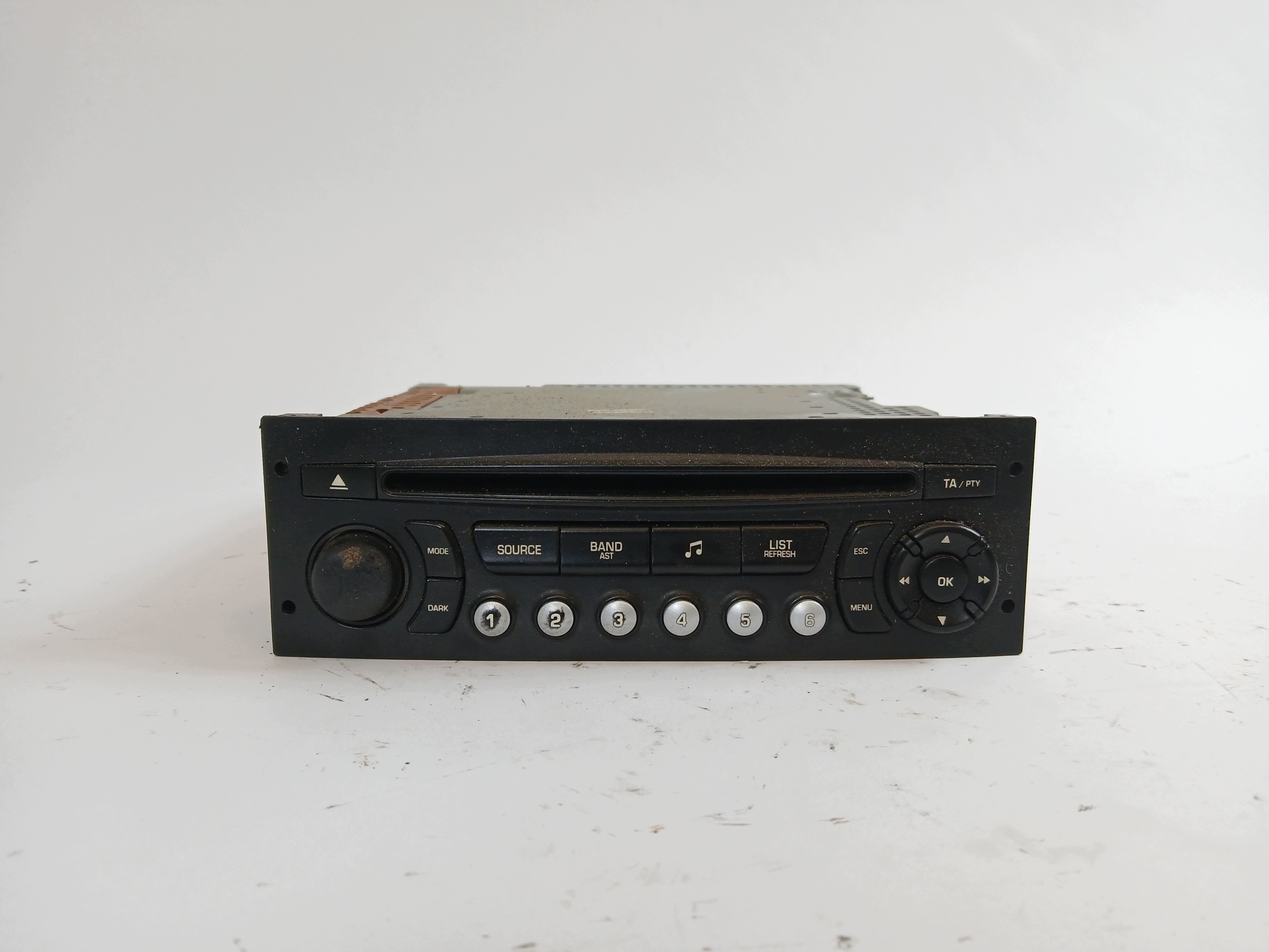CITROEN C4 and PEUGEOT 207 RADIO industrial CD 96643697XT