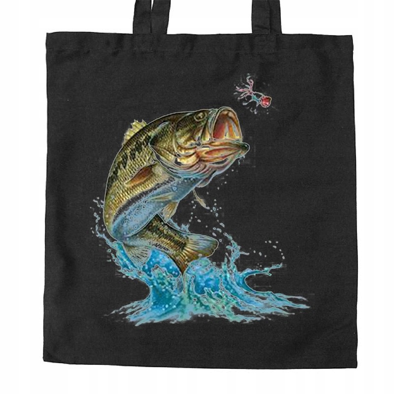 torba czarna WE54 prezent dla wędkarza